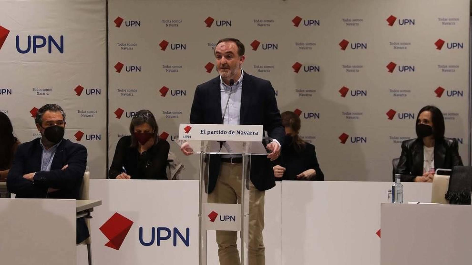 Esparza apela a la foralidad como remedio para salir de la crisis