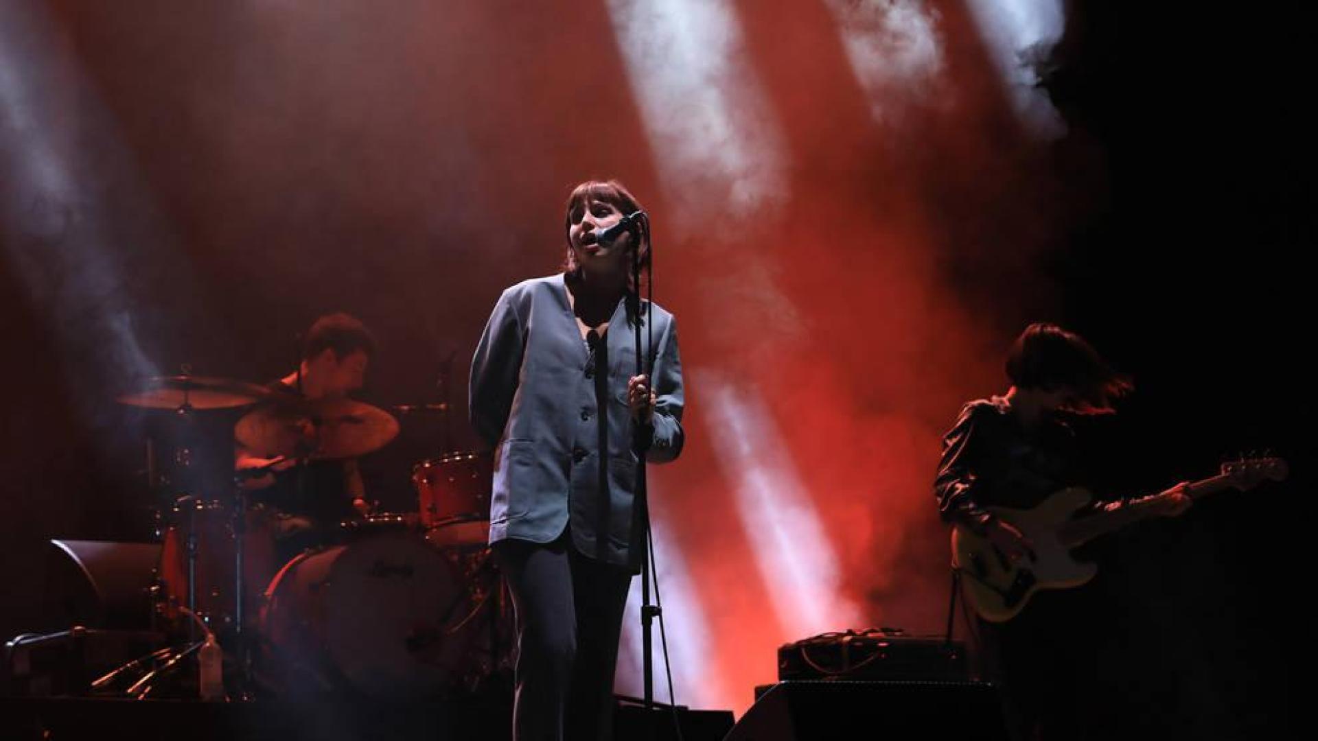 Un concierto anterior de Belako en el Navarra Arena de Pamplona.