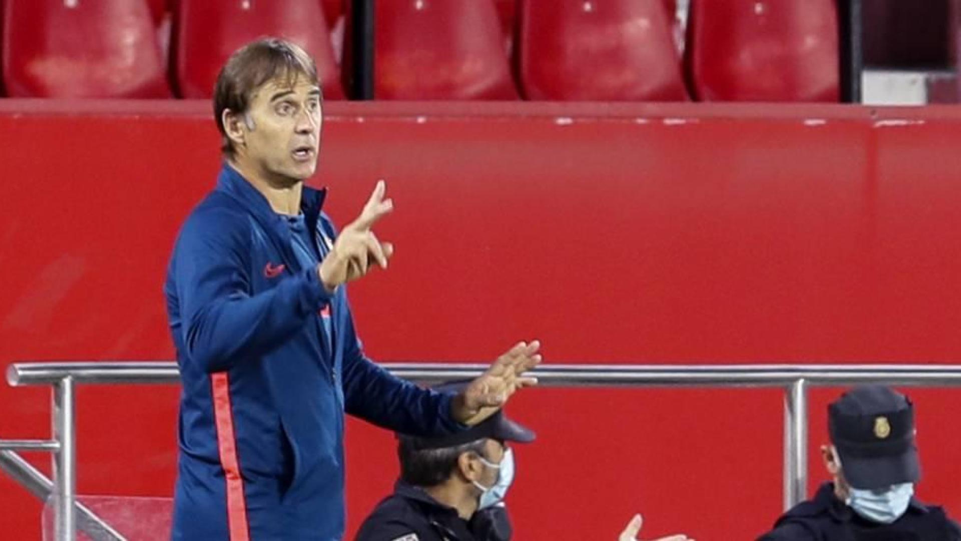 Lopetegui: "Tres puntos muy importantes tras tres derrotas inmerecidas"