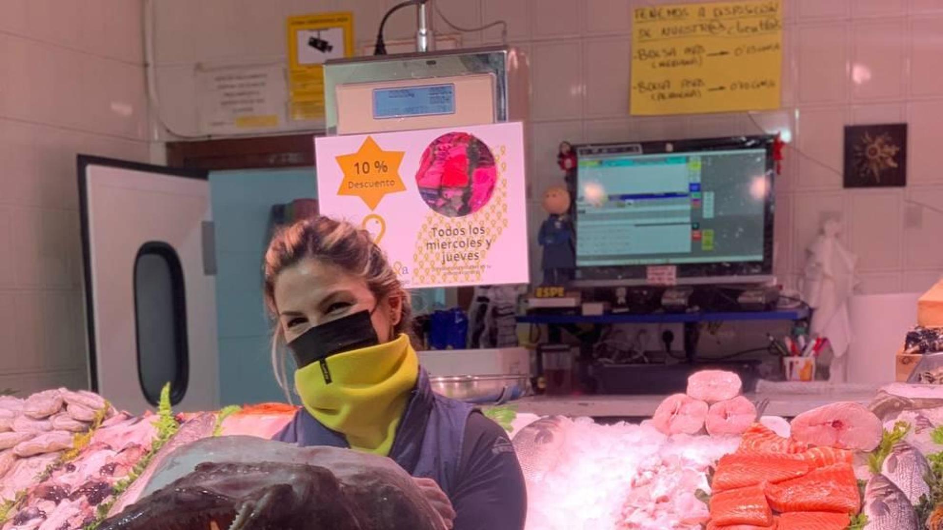 Un rape de 20 kilos, en la pescadería La Kontxa