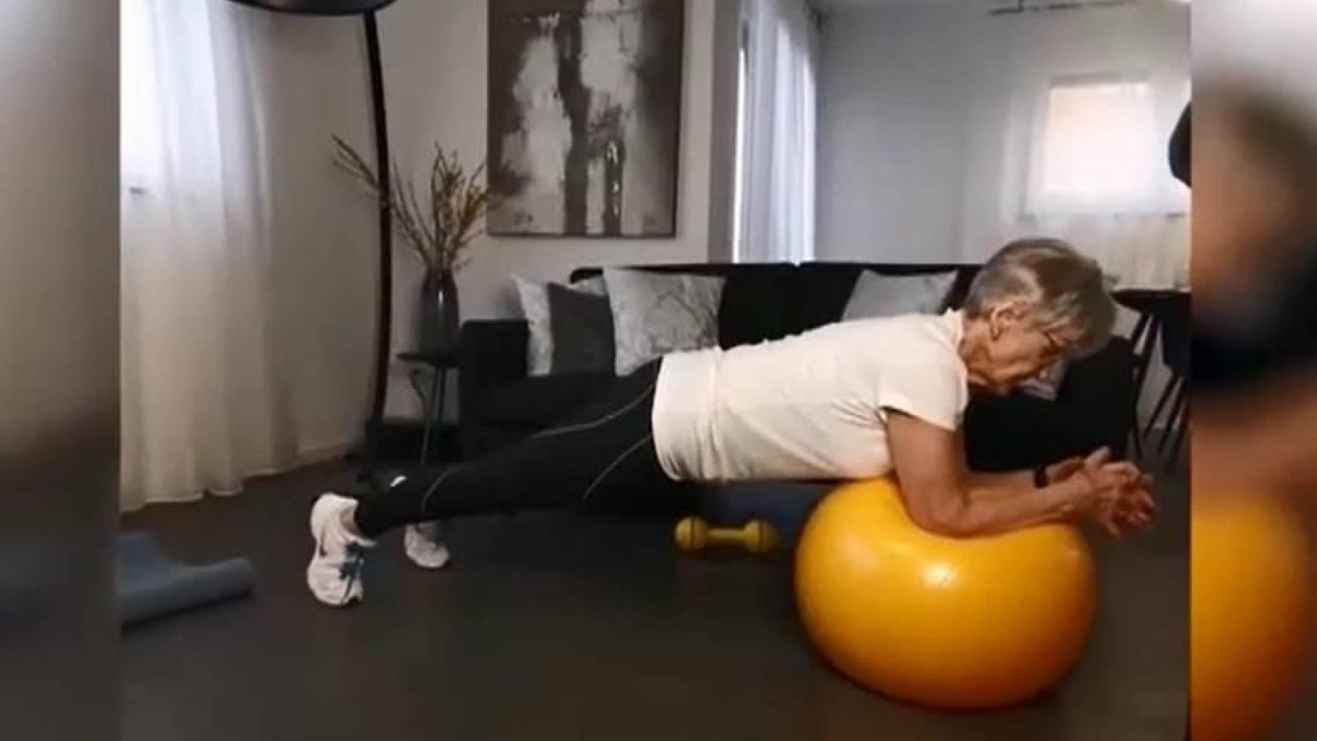 La abuela fitness que triunfa en TikTok a los 81 años