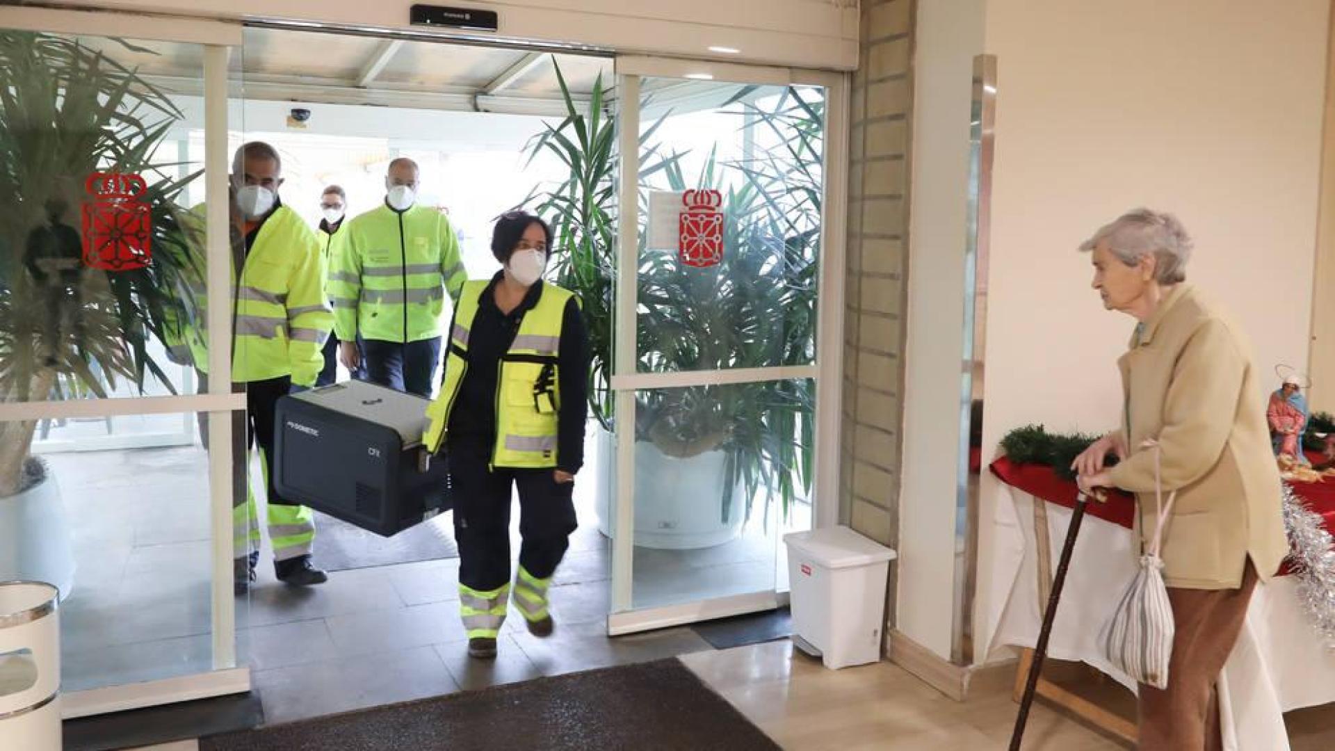 La vacuna contra el coronavirus ya ha llegado a Navarra