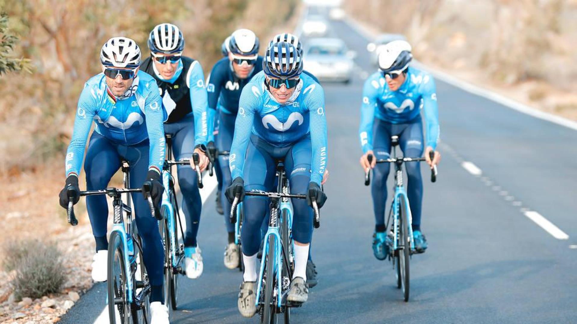 Movistar, con toda la artillería en el País Vasco: Valverde y Enric Mas