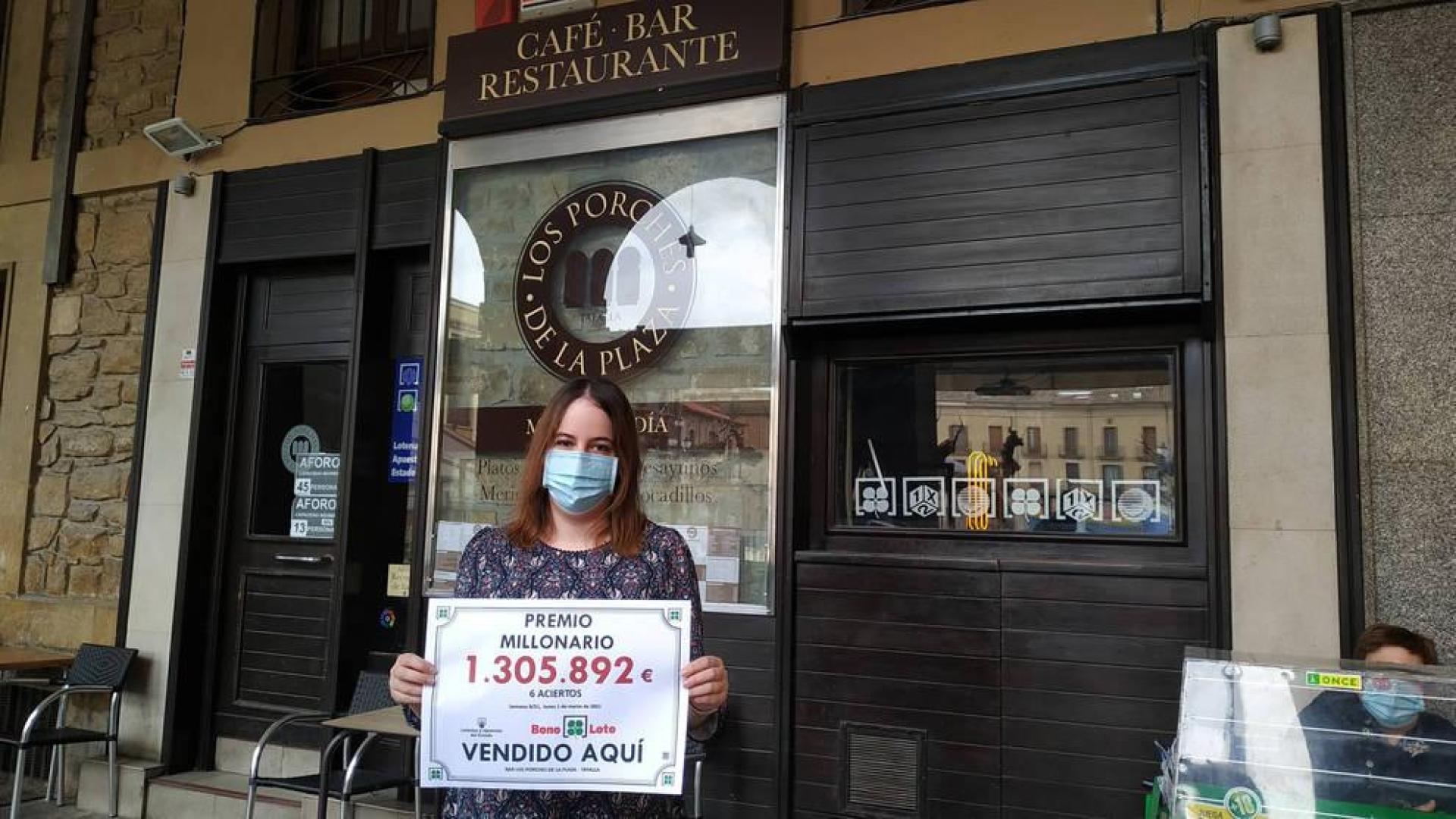 El premio millonario sellado en el bar