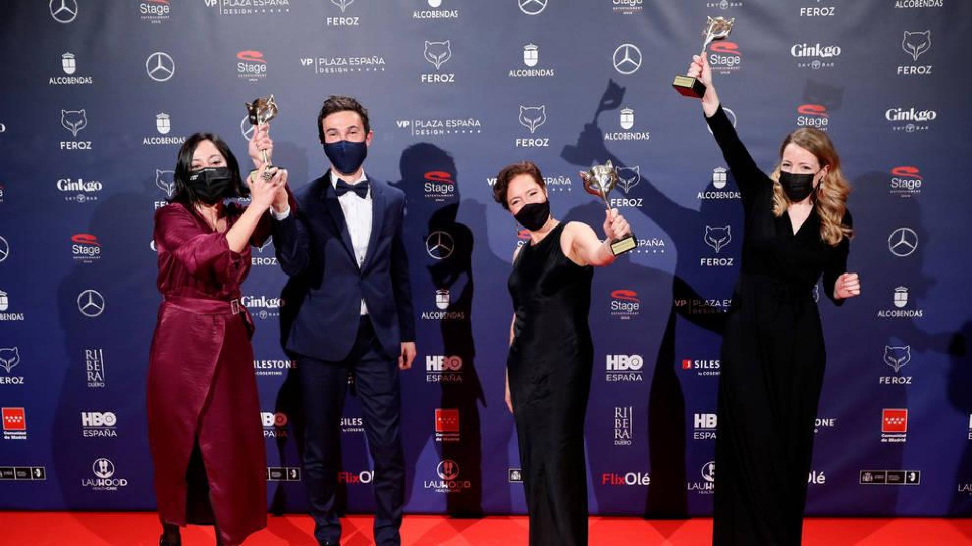'Las niñas' y 'Antidisturbios', vencedoras en los Premios Feroz