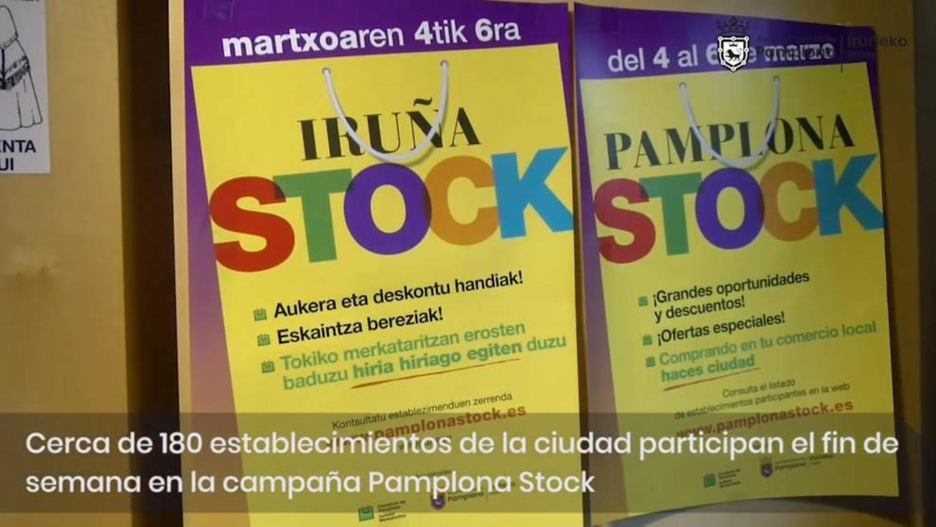 Fin de semana de descuentos y ofertas con la Pamplona Stock
