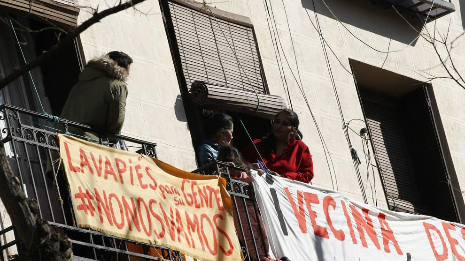 Al menos seis detenidos en el desahucio de cuatro familias en Lavapies