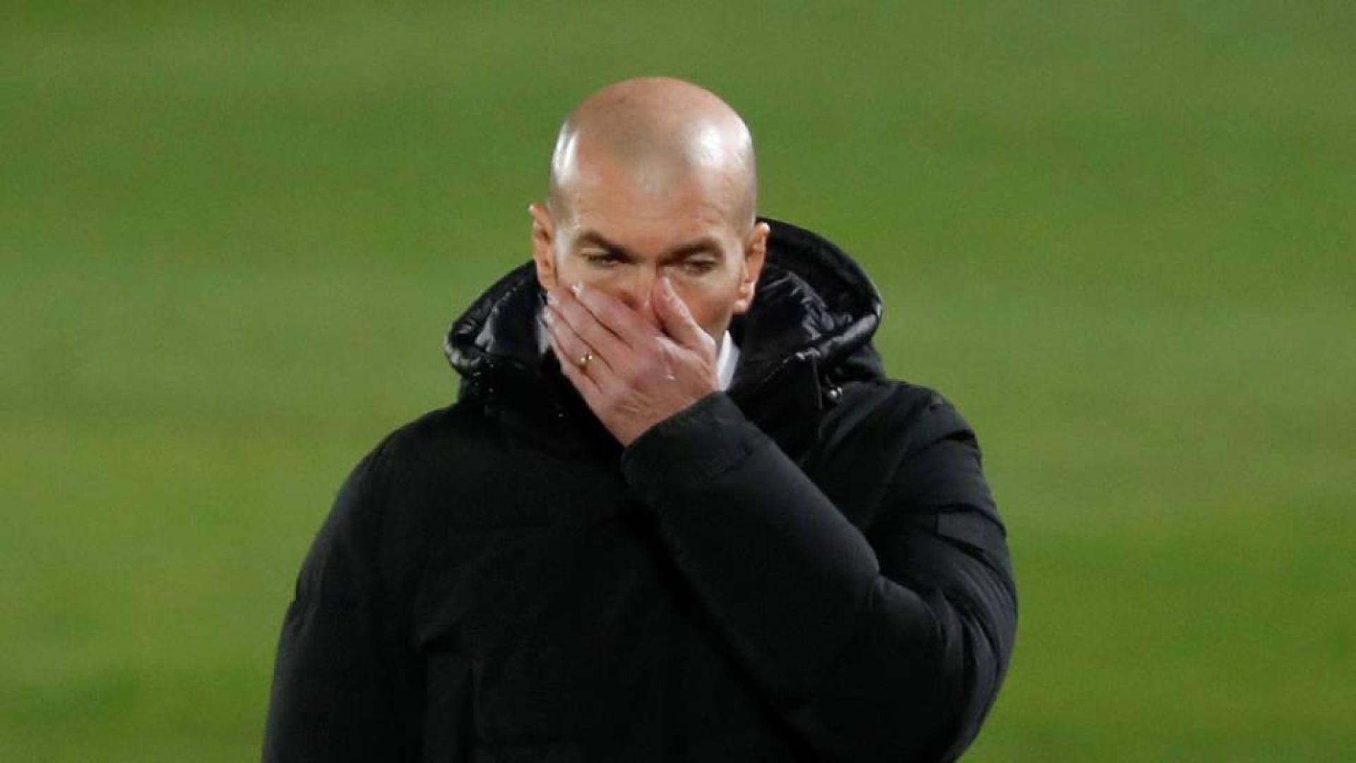 El Real Madrid comunica que Zidane ha dado positivo en coronavirus