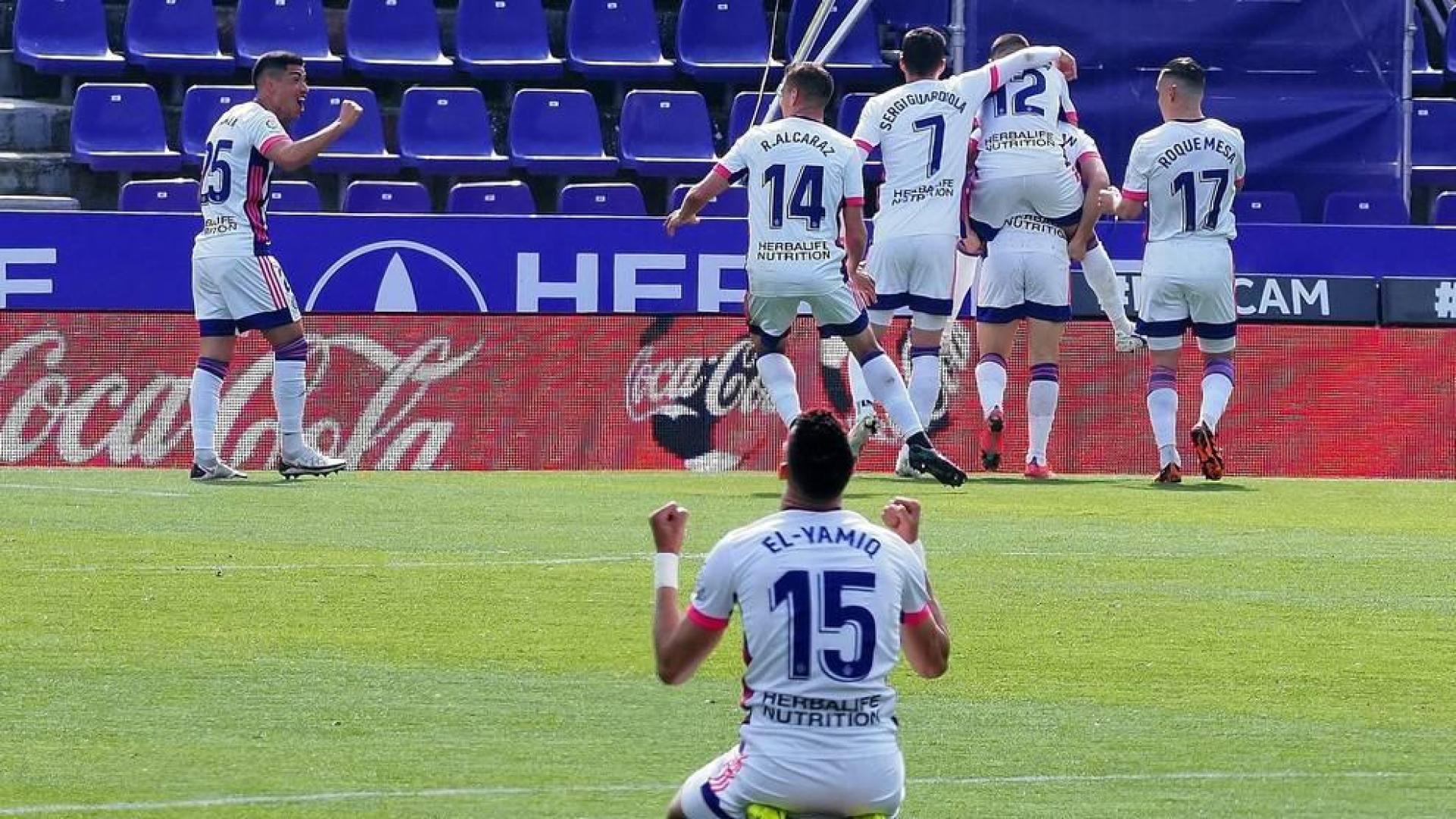 El Real Valladolid gana ocho jornadas después