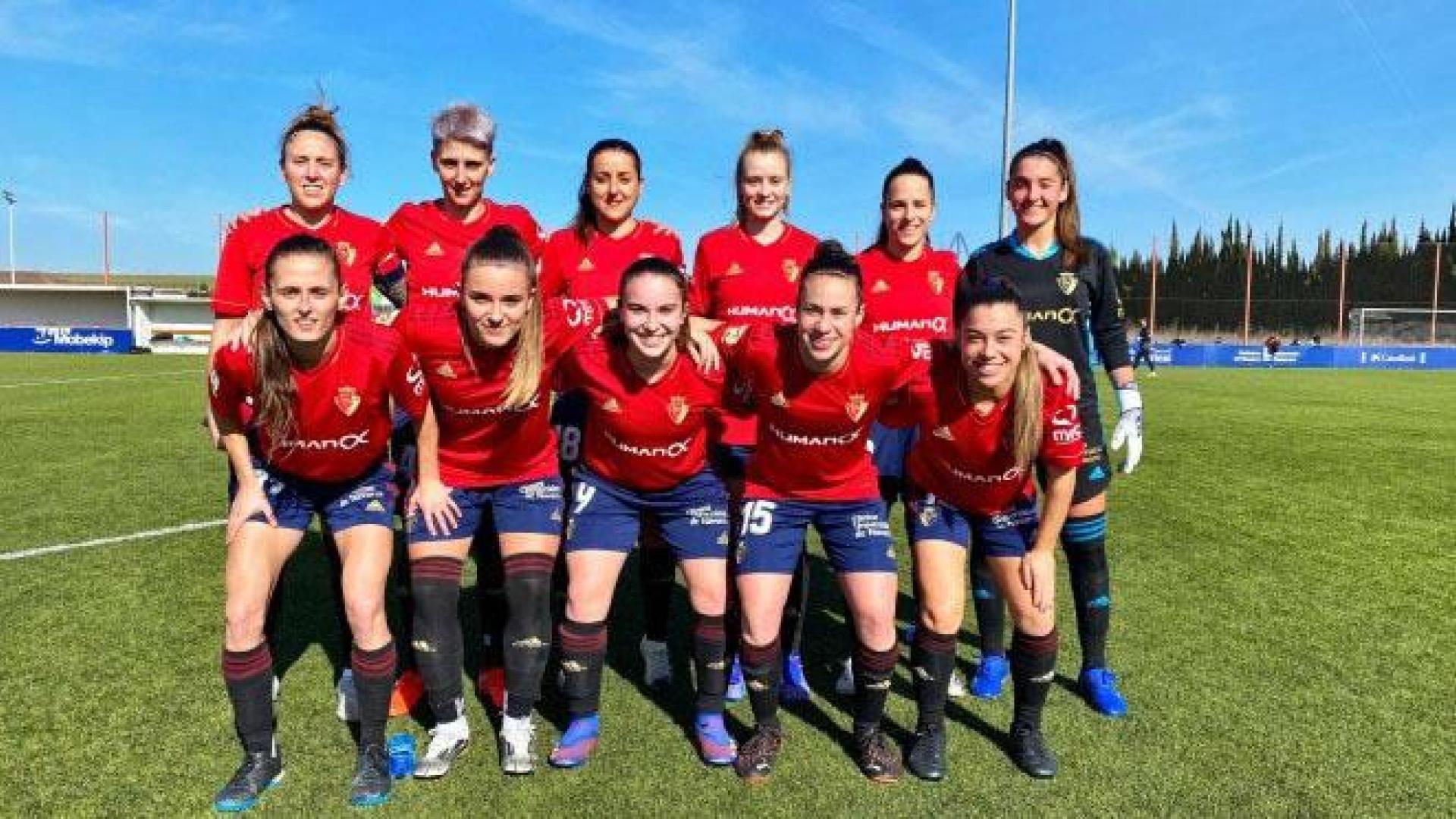 Sigue la racha de victorias de Osasuna Femenino, esta vez con goleada