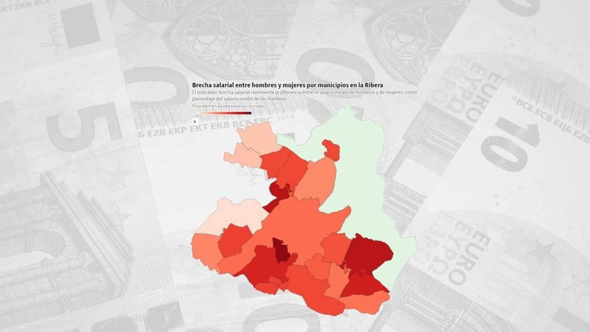 Así es la brecha salarial entre hombres y mujeres en la Ribera de Navarra