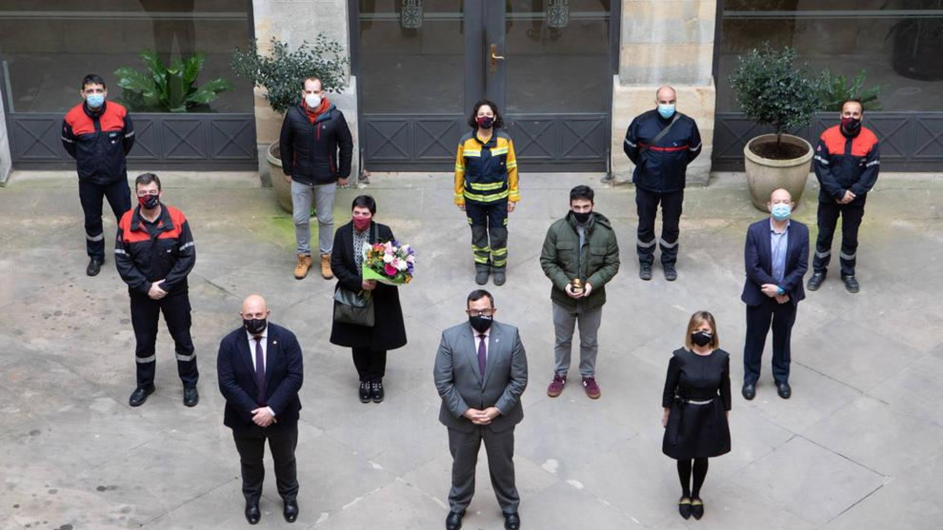 Remírez destaca “la profesionalidad" del servicio de bomberos ante las emergencias