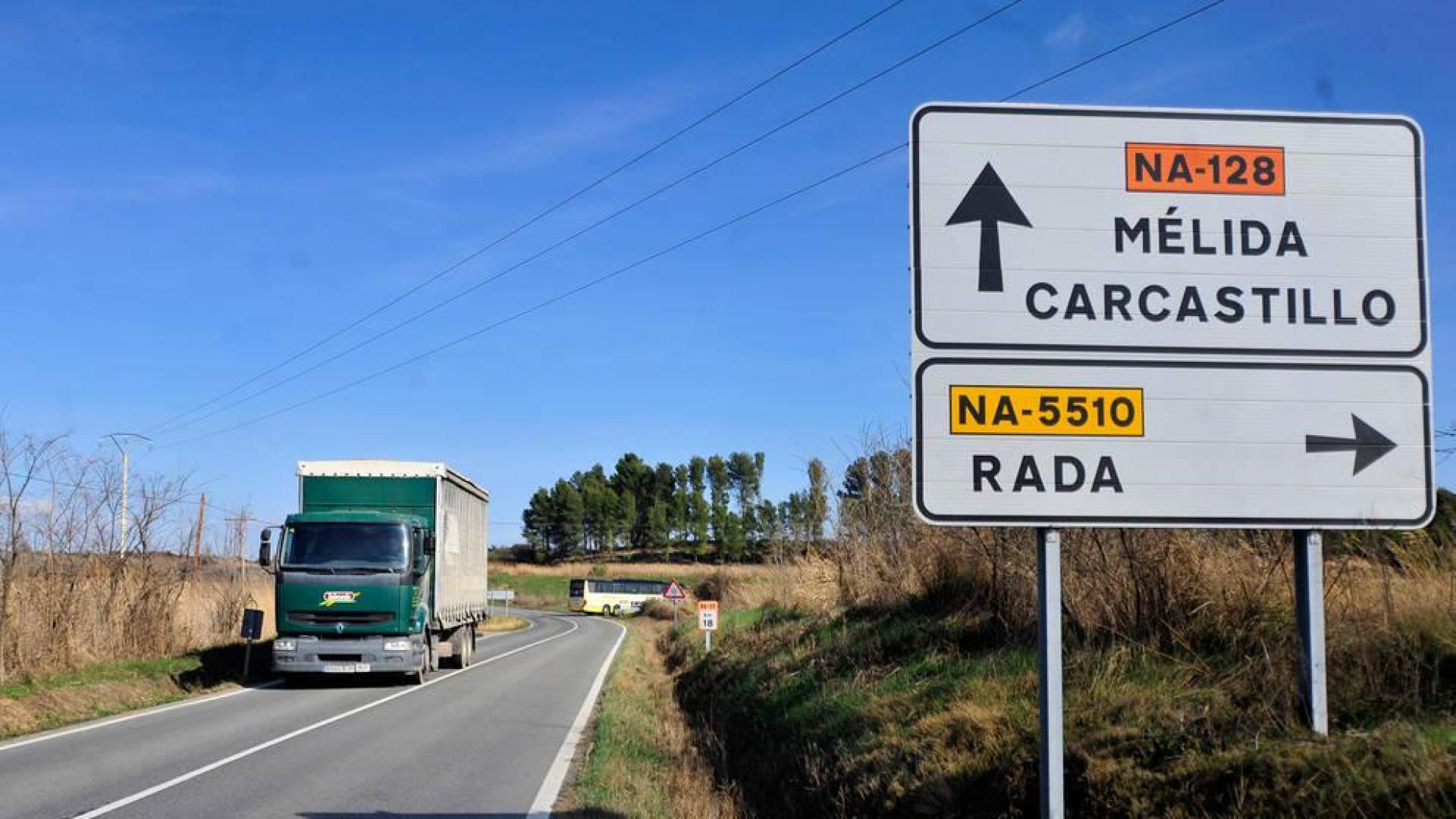 Declarada urgente la expropiación de afectados por las obras de la NA-128 entre Caparroso y Mélida