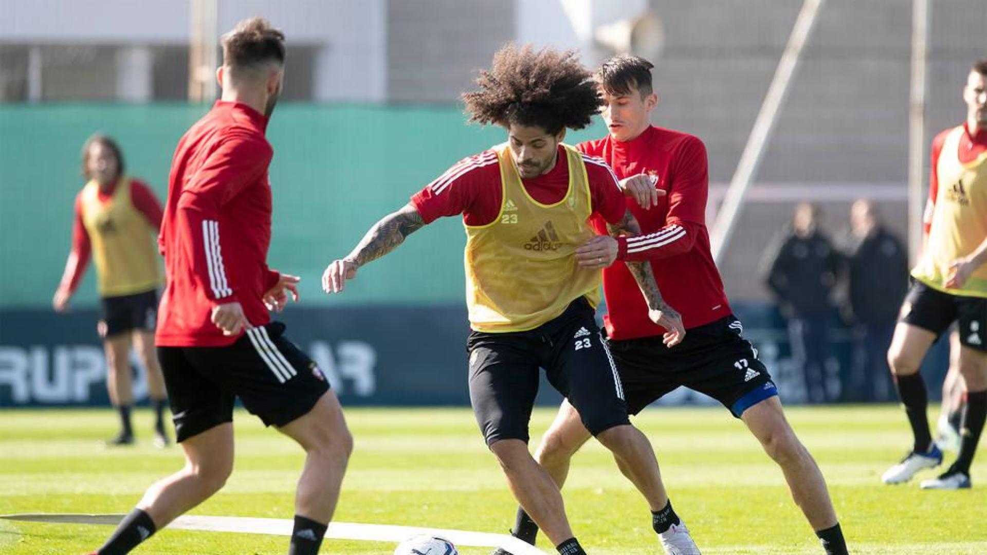 Arrasate trabaja la técnica y la posesión con vistas al Valladolid