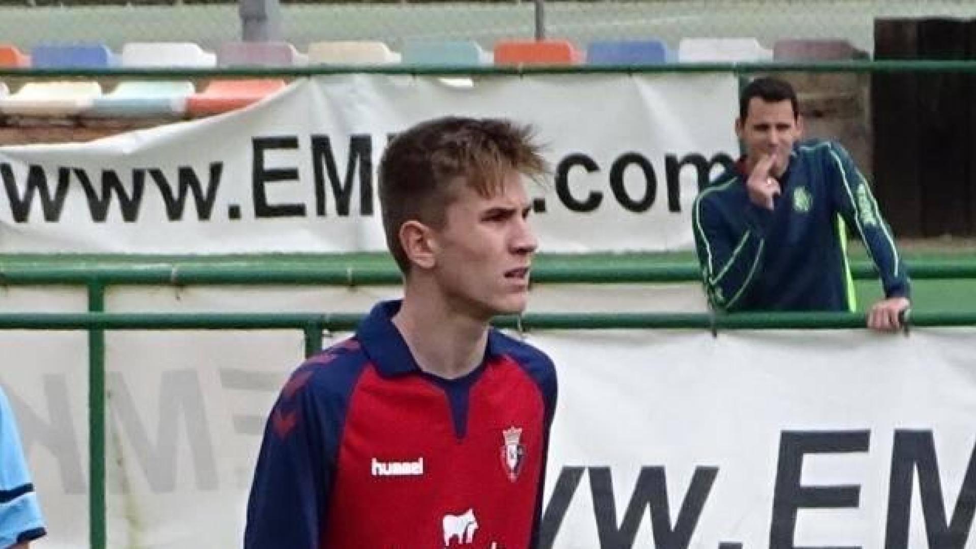 El Real Madrid y un club inglés siguen a un jugador juvenil de Osasuna