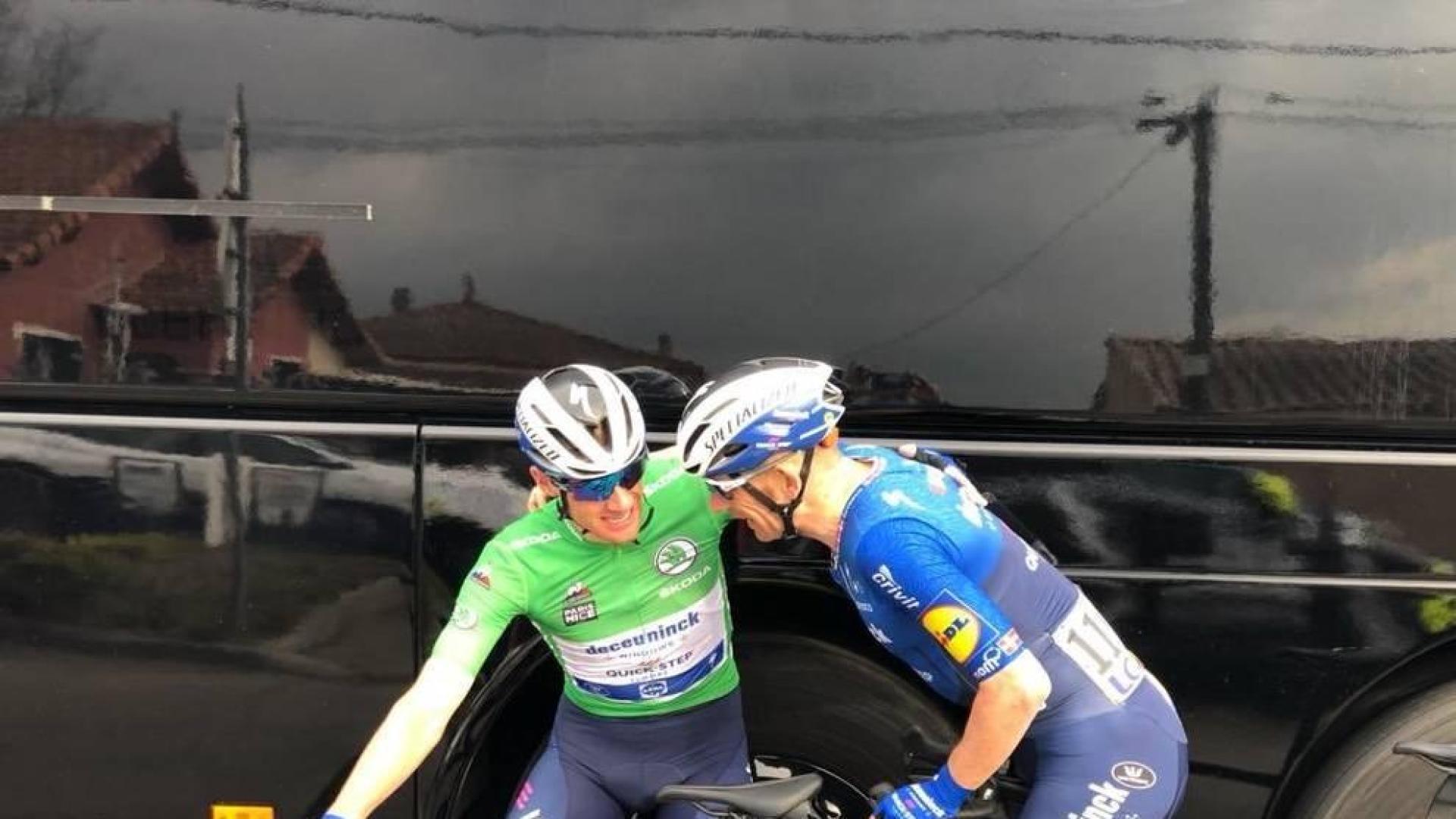 Bennett logra el doblete en la París-Niza y Roglic se cae, pero mantiene el liderato
