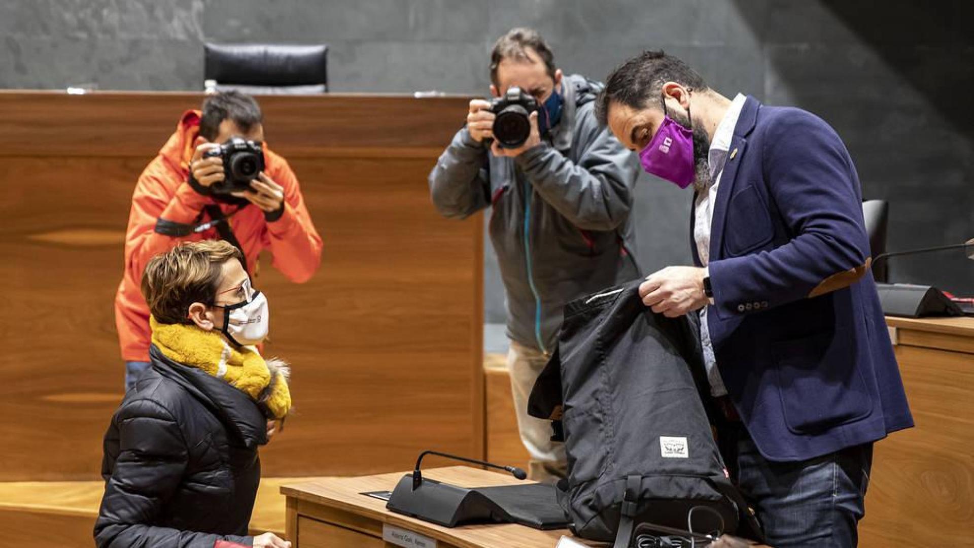 Chivite reitera que defenderá el régime foral ante quienes quieran "acabar con él"