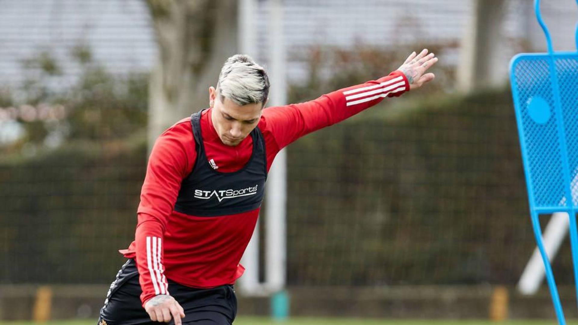 El Chimy Ávila empieza a entrenar con el grupo