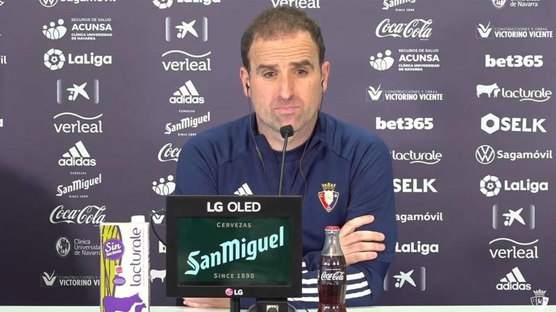 Arrasate: "Ganando al Valladolid daríamos un paso muy importante"