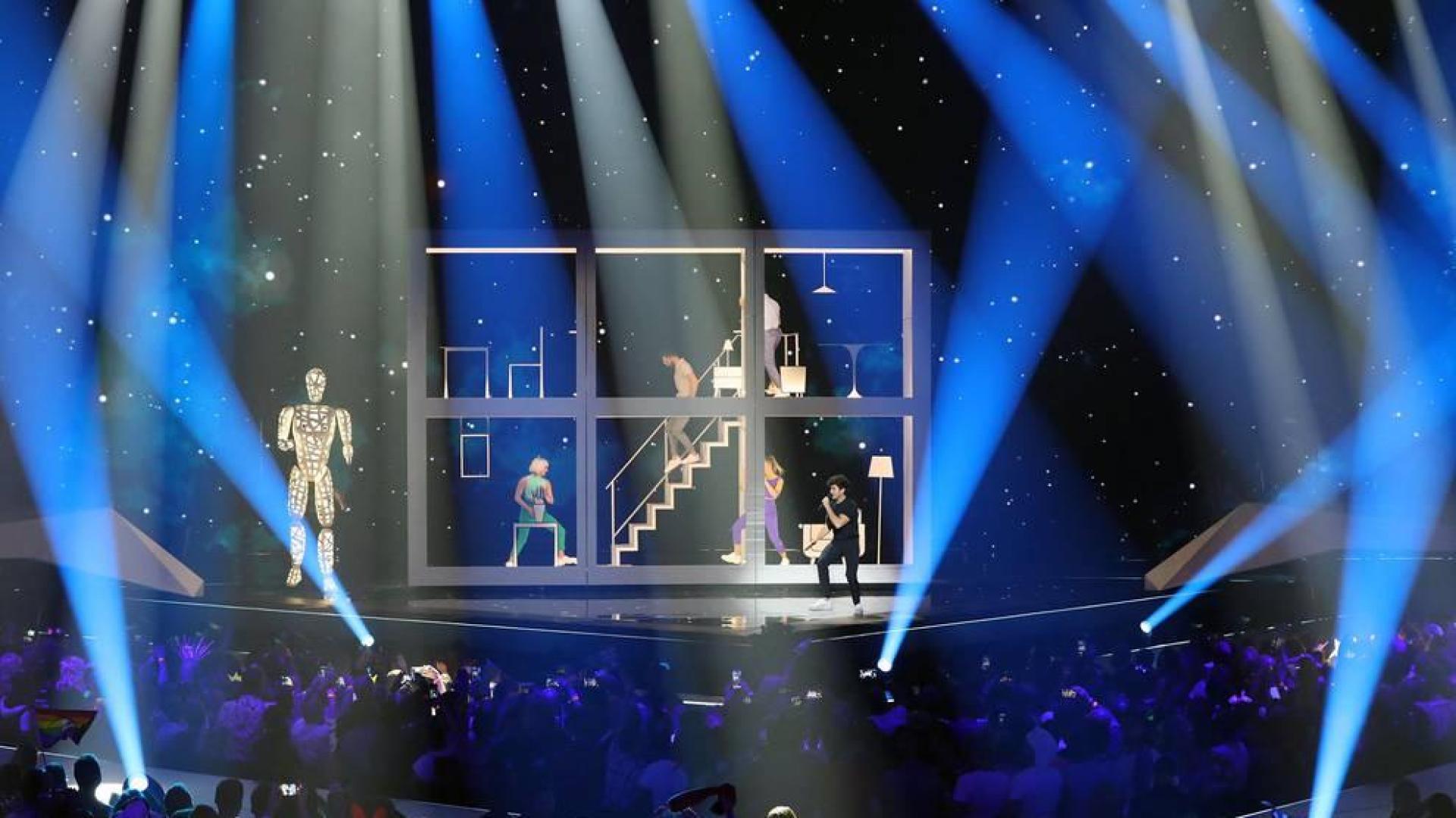 El pabellón 2 de Expo Tel Aviv (International Convention Center), con una capacidad para 7.500 espectadores, ha albergado el festival de Eurovisión de este año