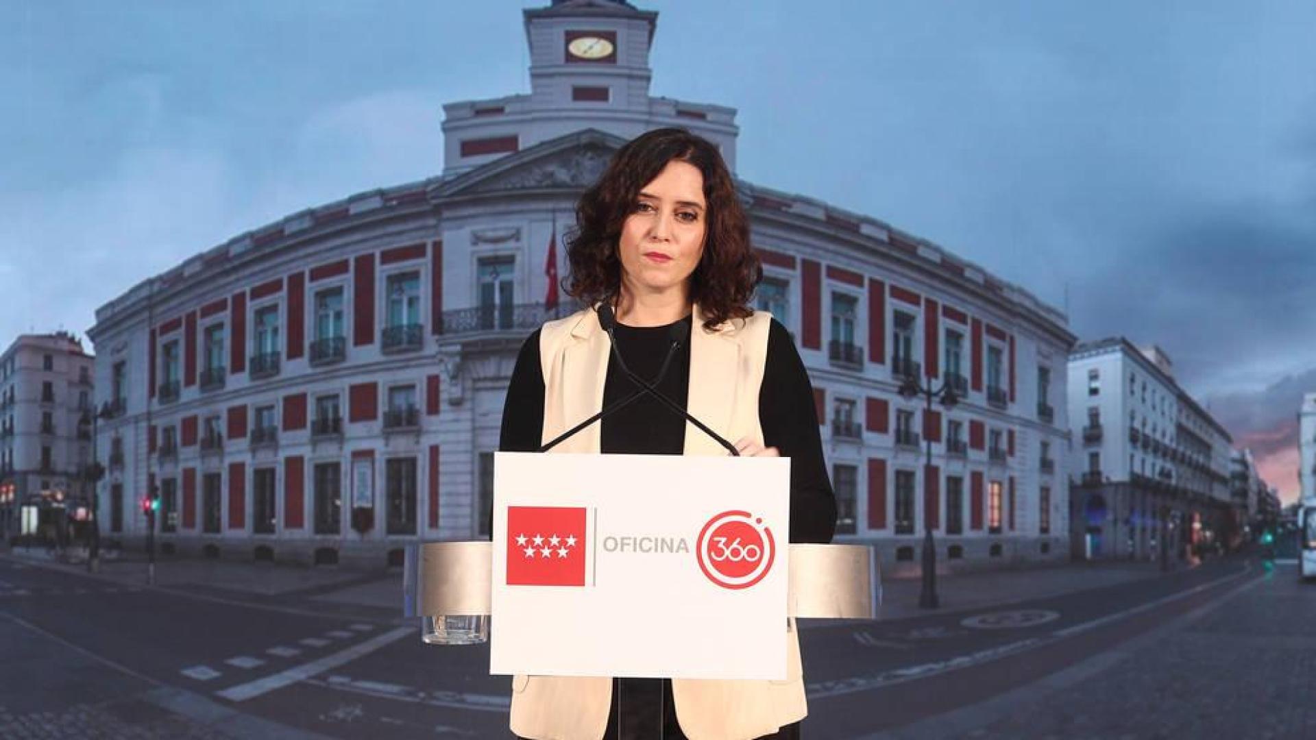La presidenta de la Comunidad de Madrid, Isabel Díaz Ayuso.