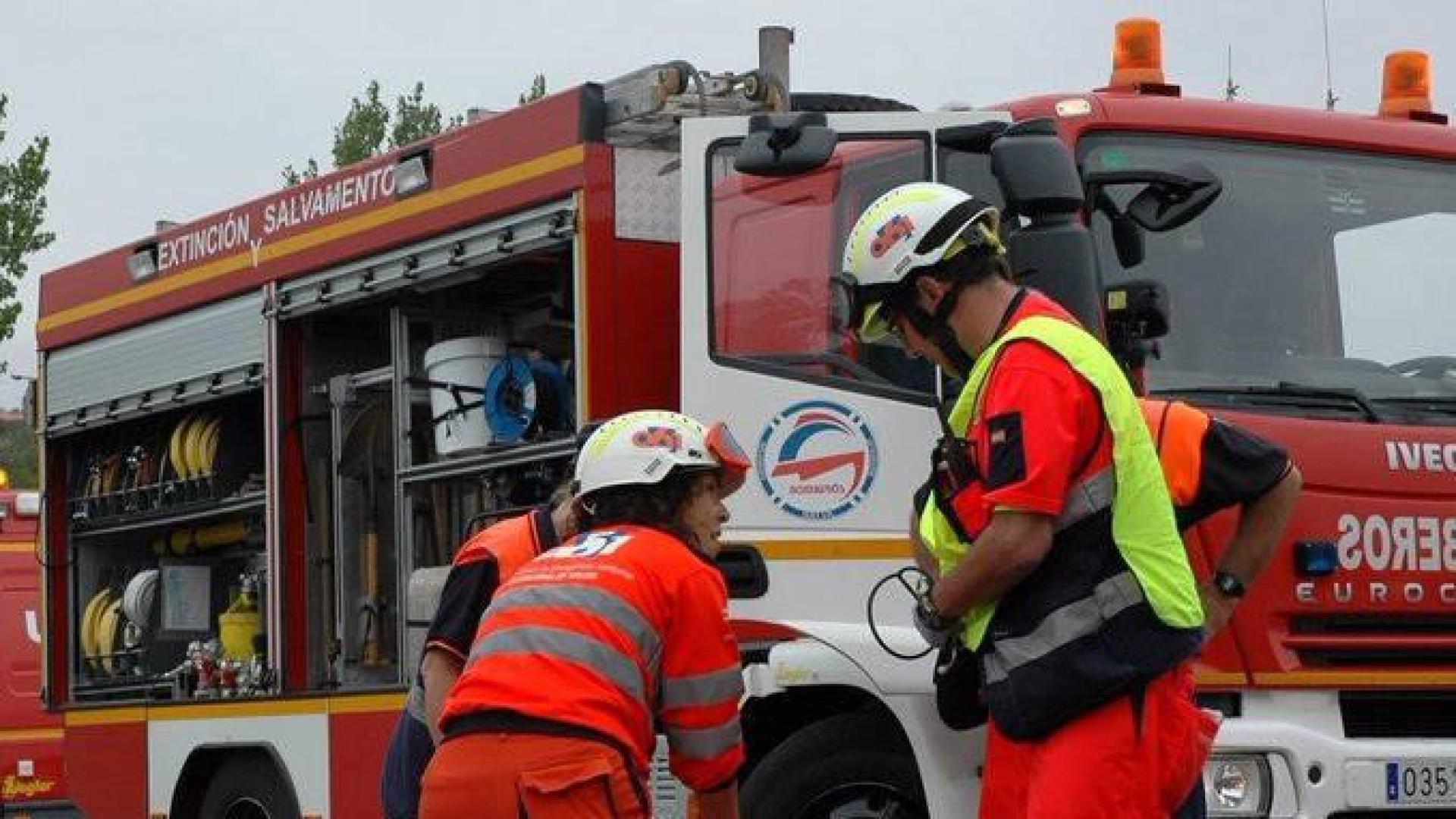 Imagen de una unidad de bomberos.