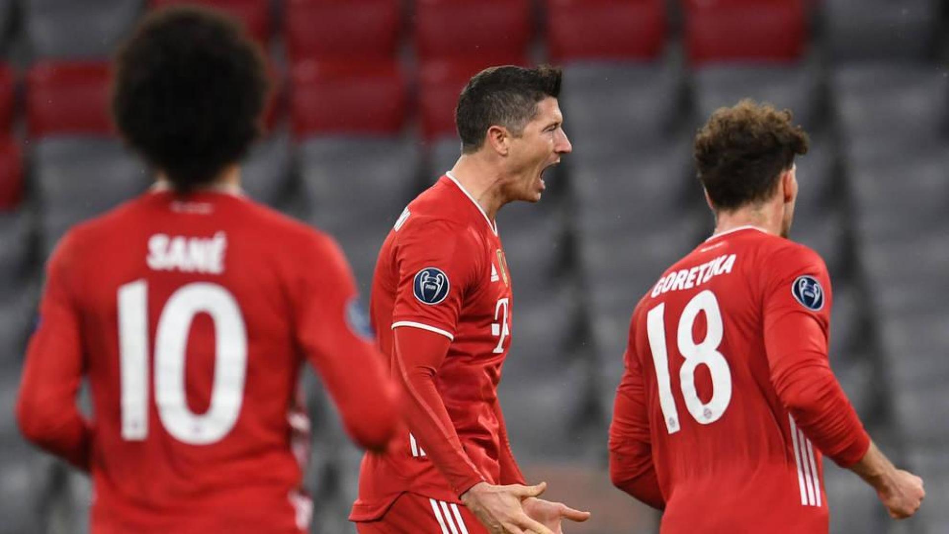 El Bayern de Múnich cumple el trámite ante la Lazio