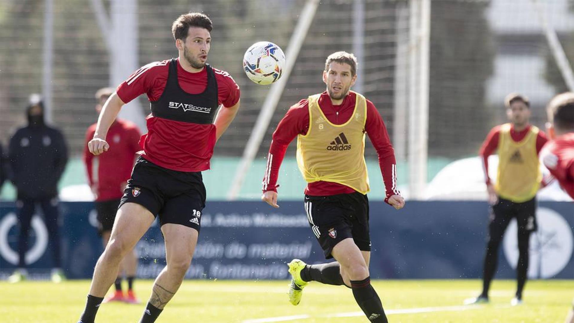 Osasuna trabaja con la vista puesta en El Alcoraz