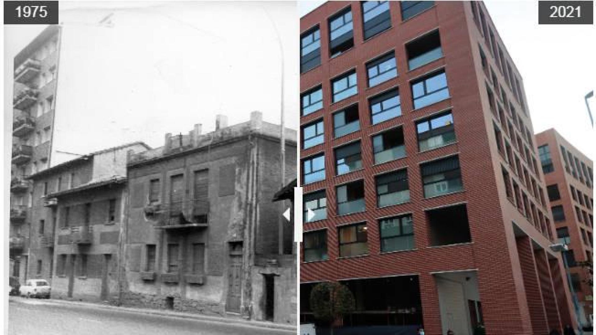 Cuando cambió... la avenida Zaragoza/Cuesta de la Milagrosa