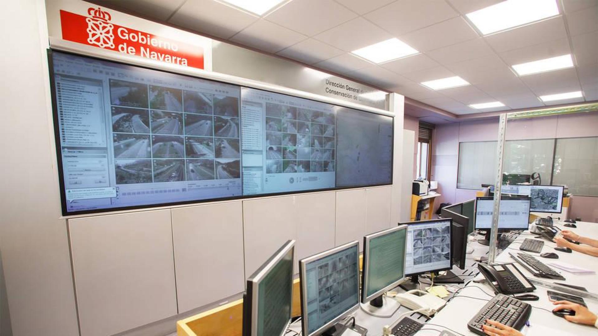 Adjudicada la gestión del Centro de Control de Carreteras en Navarra