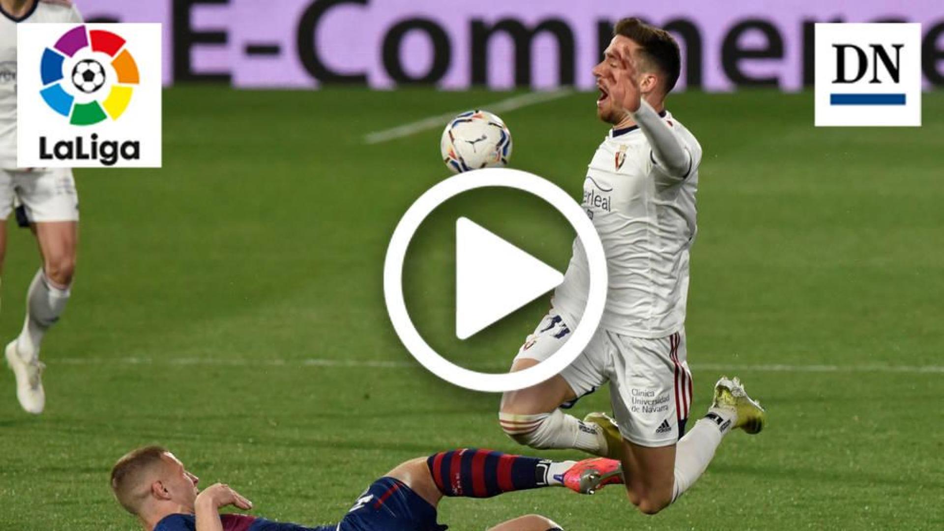 Resumen del Huesca 0-0 Osasuna en vídeo