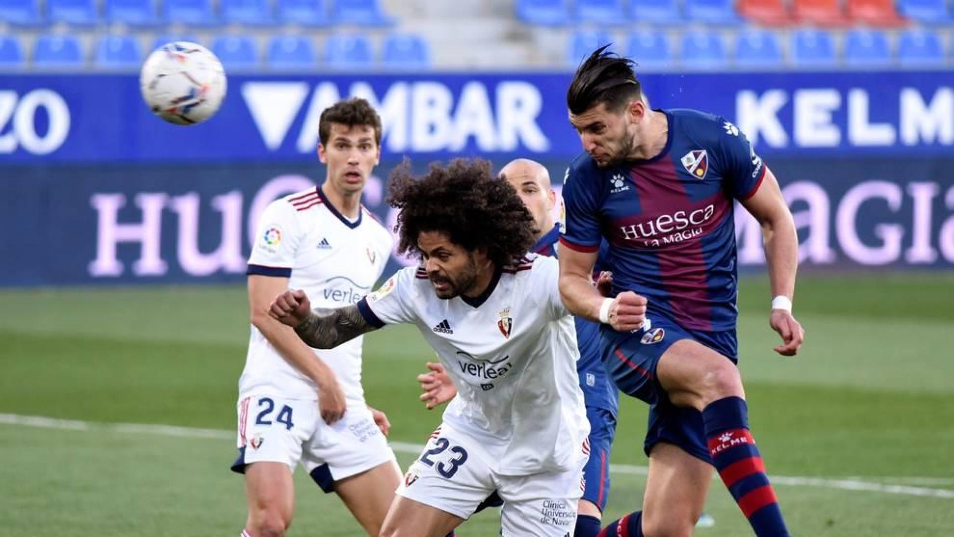 Puntuación de los jugadores de Osasuna contra el Huesca