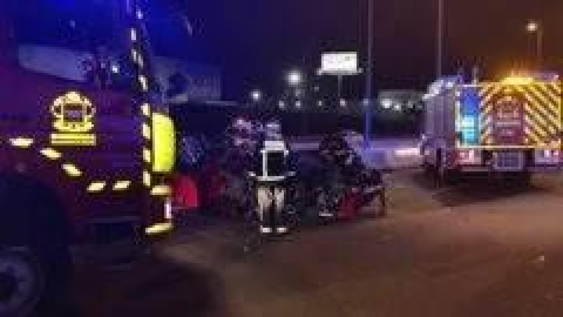 Dos conductores mueren al colisionar un vehículo contra un 'kamikaze' en Madrid