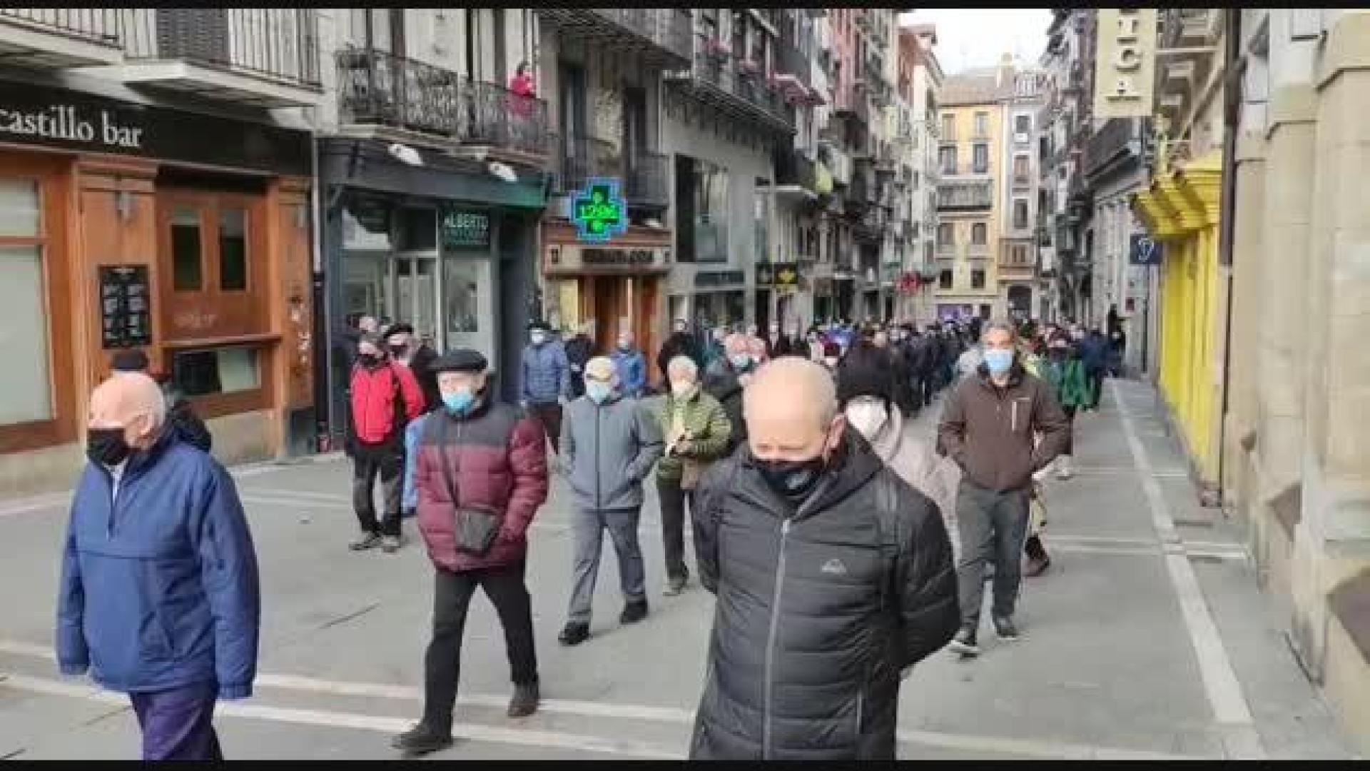 Vídeo de la manifestación para reclamar unas pensiones dignas