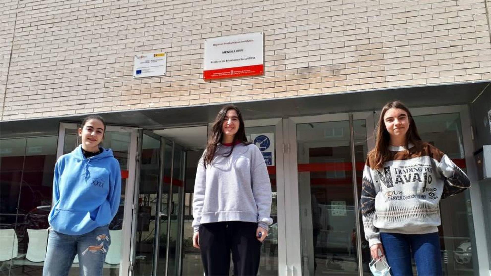 Alumnas del IES Mendillorri ganan la fase nacional de Competición Estadística