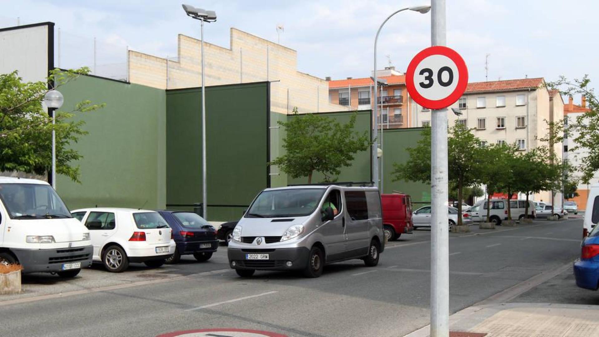 Señales para ir a 30 km/h en Pamplona, ¿funcionan?
