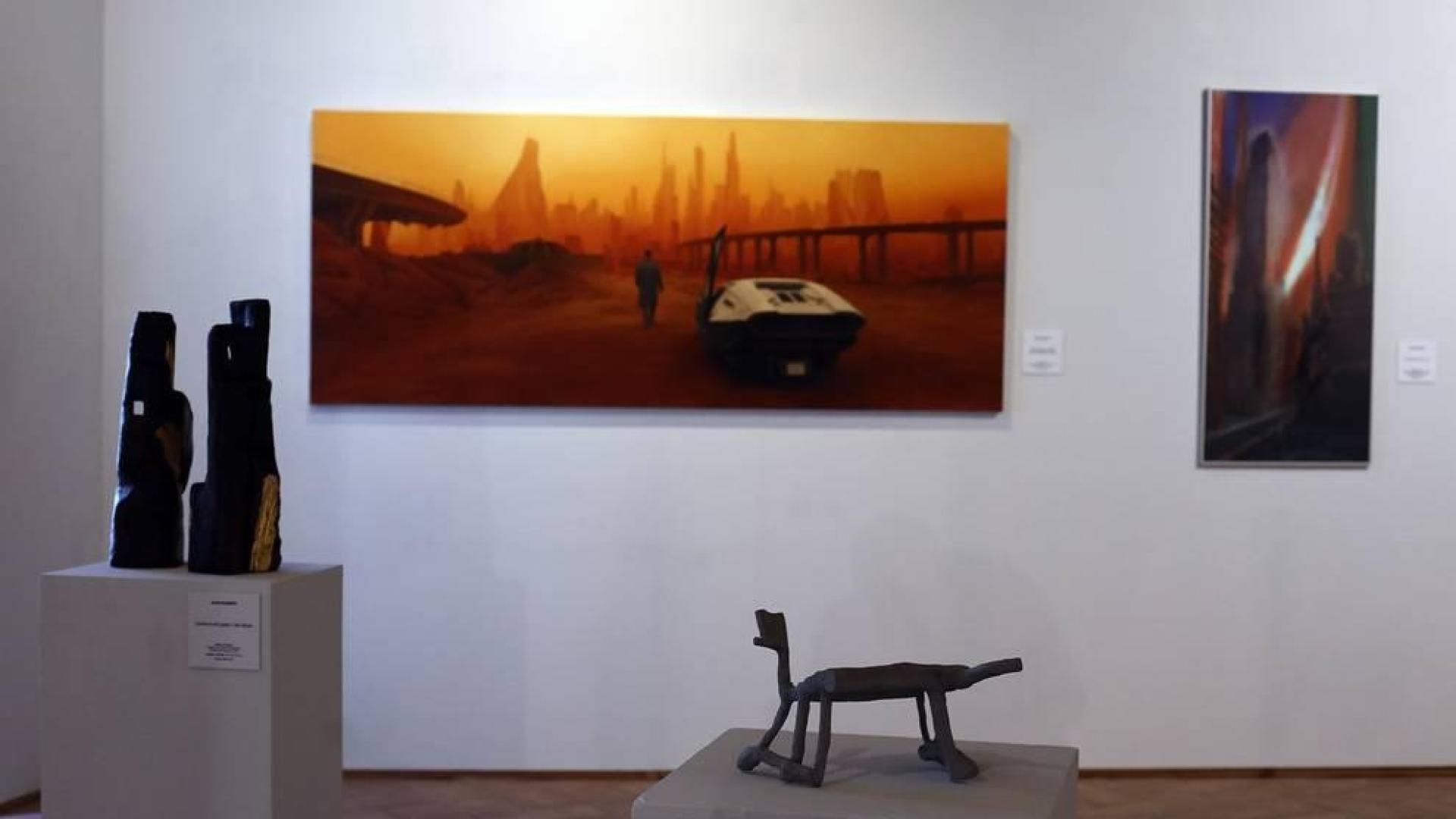 Más de 80 artistas en la exposición 'Artea Oinez 2021', hasta el 28 de abril