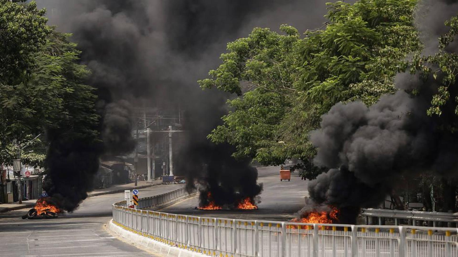 Al menos 40 muertos en las protestas en Birmania