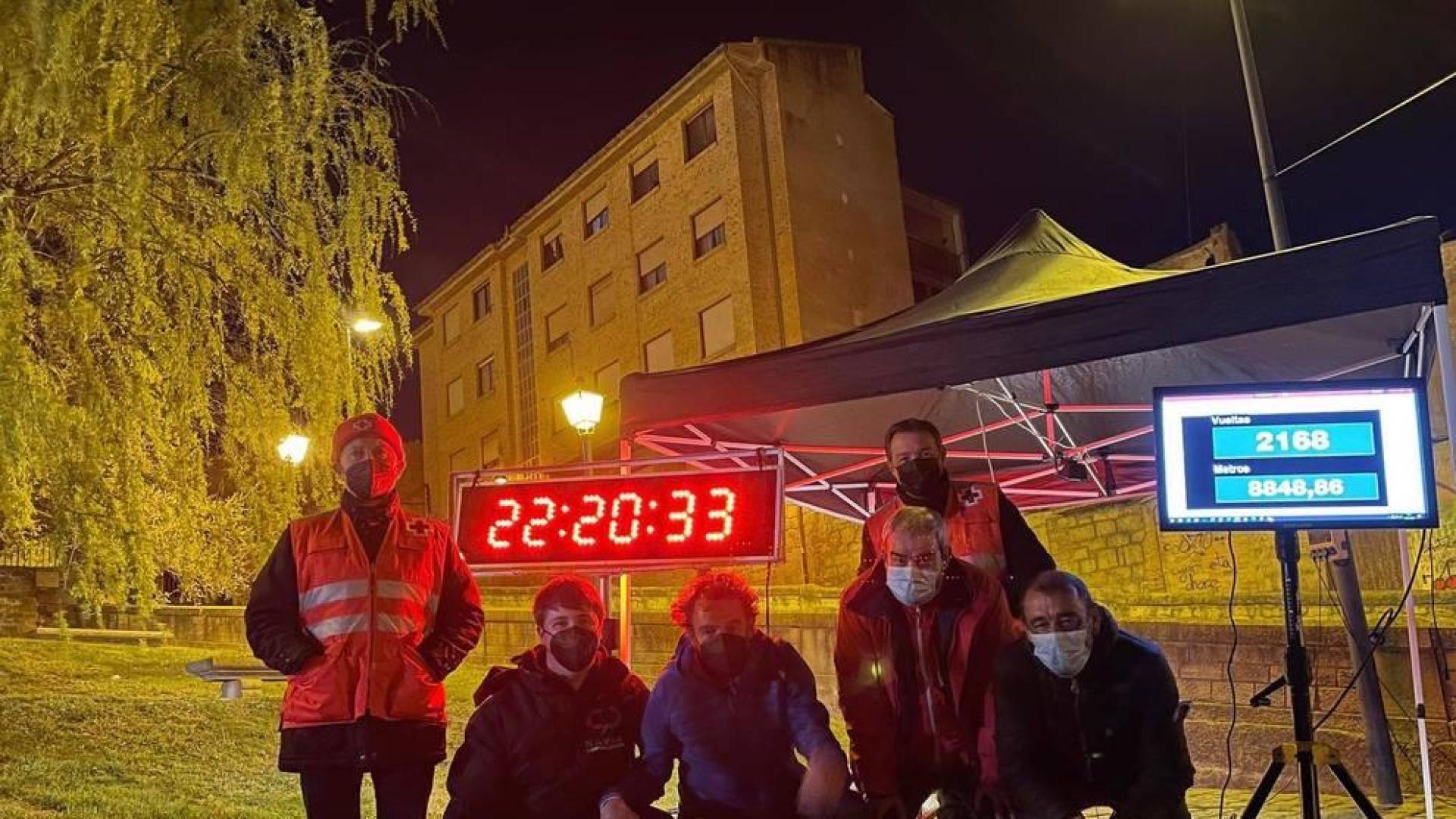 Ricardo Abad, más de 22 horas subiendo escaleras