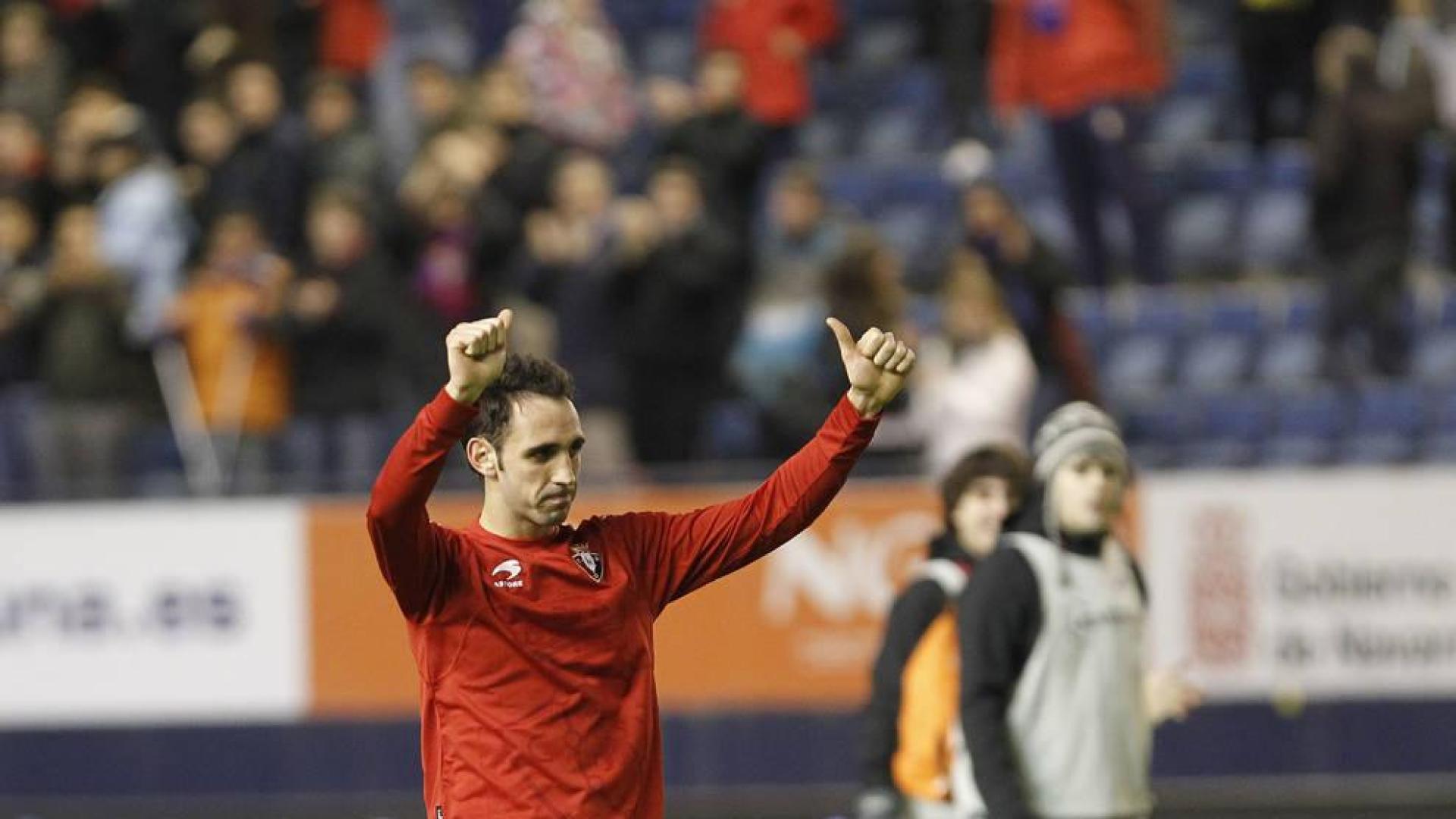 Juanfran: “No levanté títulos, pero mi hijo es navarrico”