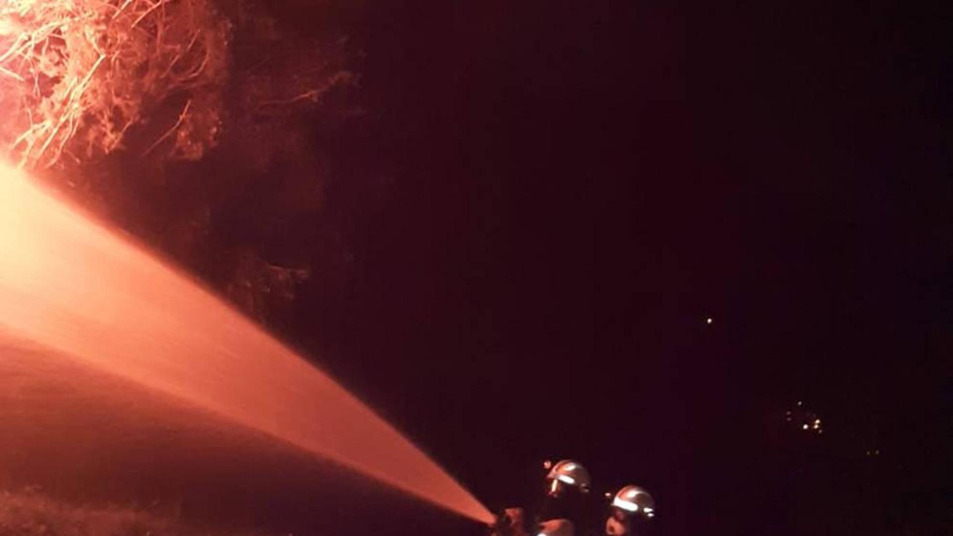 Un incendio quema 52 hectáreas en Azpilkueta (Baztan)