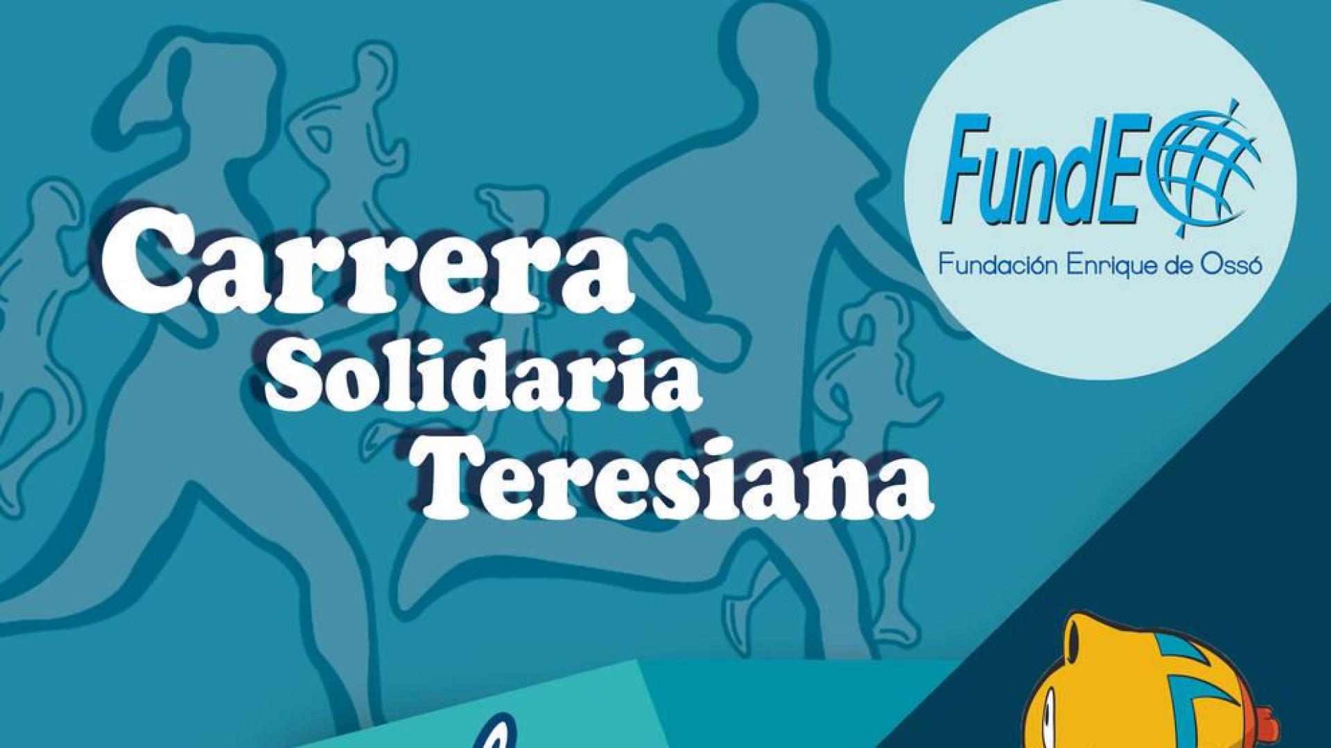 Cartel de la primera carrera Solidaria Teresiana Virtual.