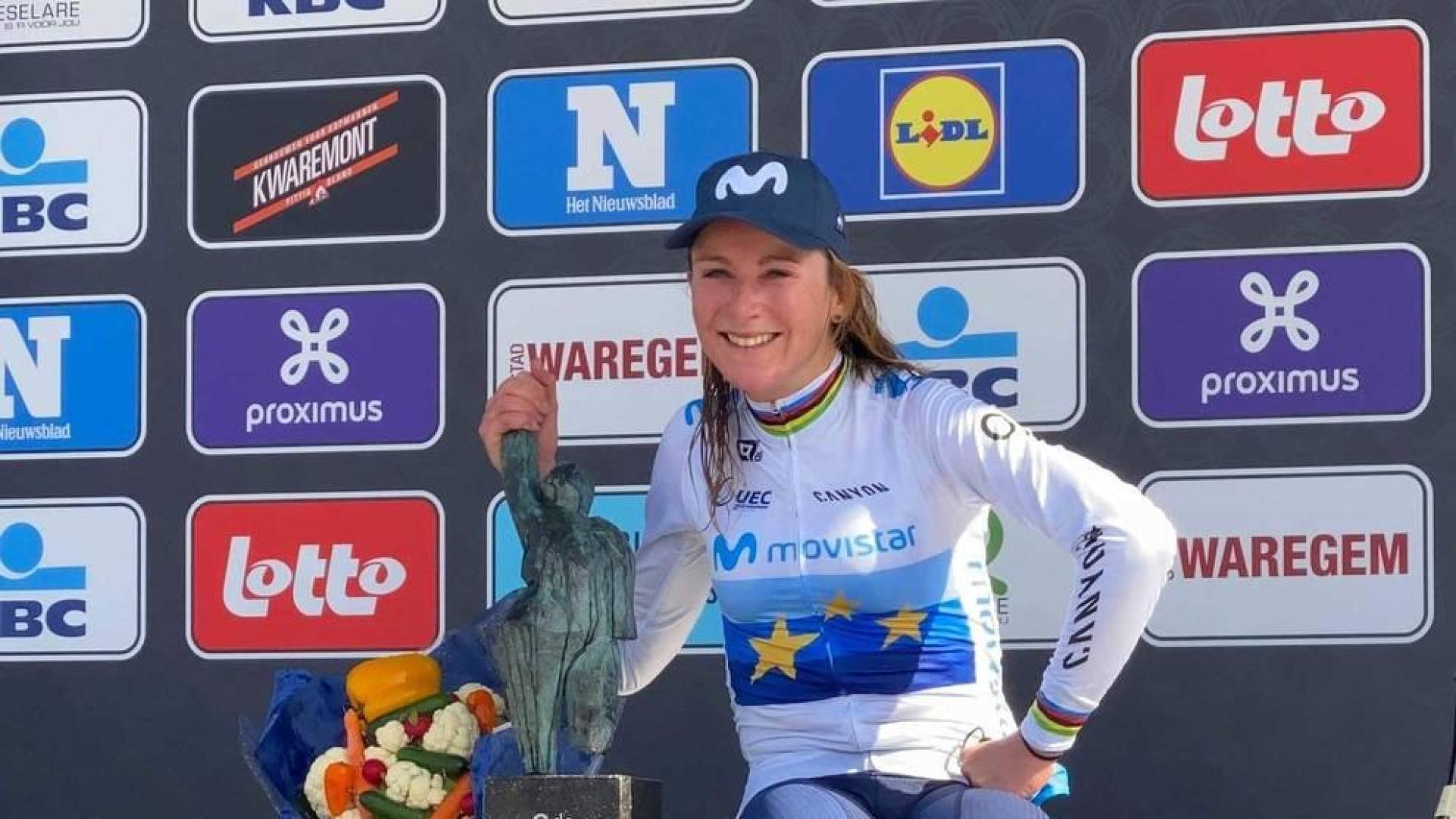 Annemiek Van Vleuten da la primera victoria al Movistar en 2021