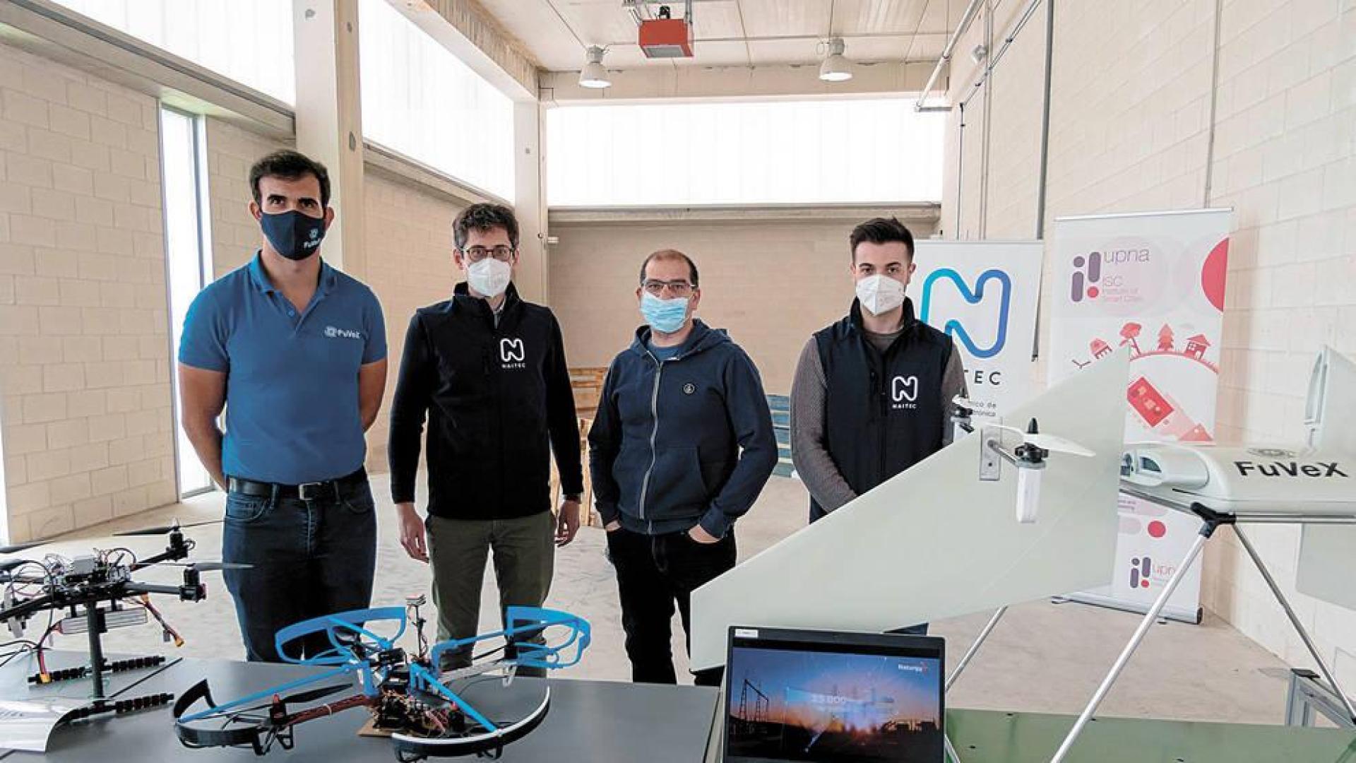 Una 'ITV' para drones amplía los horizontes en el Ctel de Estella