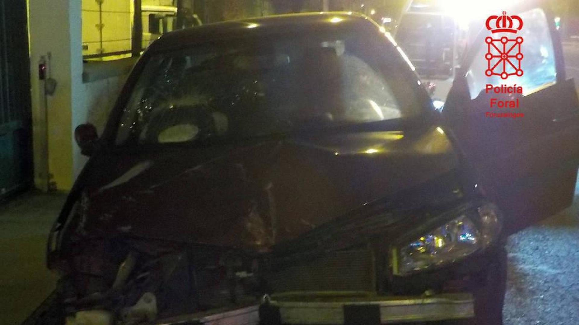 Detenido un hombre en Orkoien por sufrir un accidente de forma deliberada para causar daños a su pareja