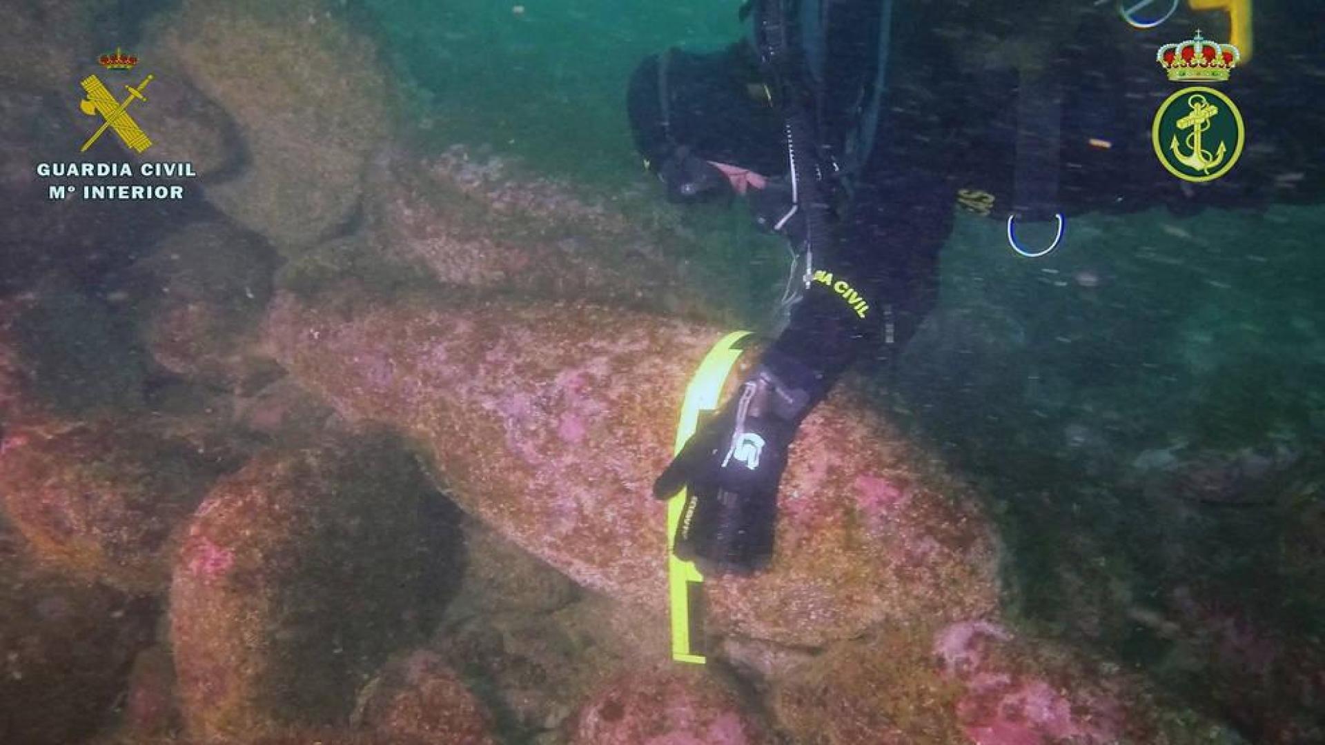 Neutralizado un artefacto explosivo hundido frente a la bocana del puerto guipuzcoano de Pasaia