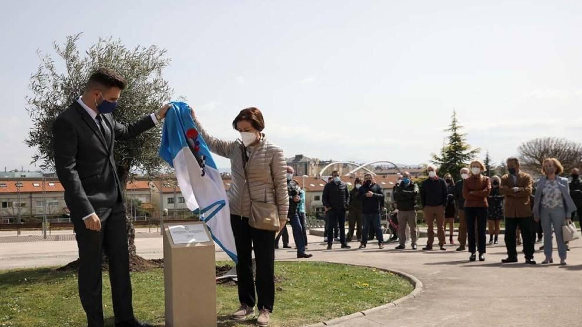 Zizur Mayor rinde homenaje a su primer alcalde, Luis Ibero