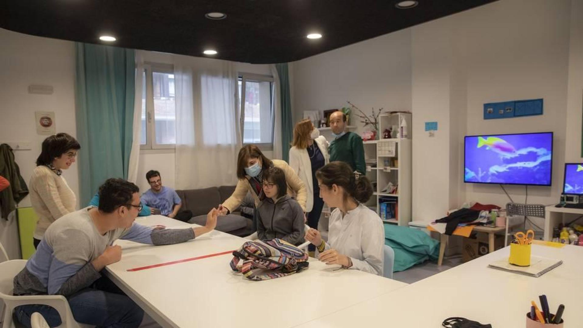 La vacuna trae calma a los centros de discapacidad navarros