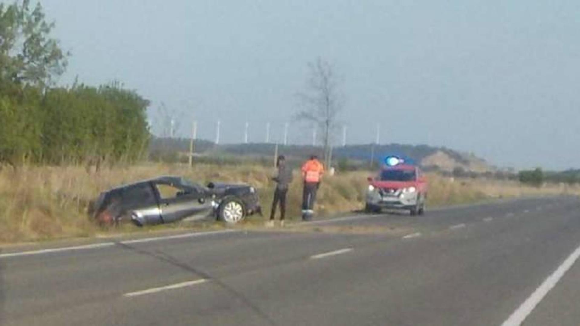 Un conductor da positivo en alcohol tras sufrir una salida de vía en Corella