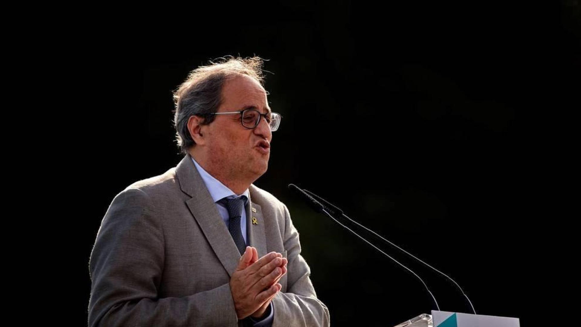 Torra pide de nuevo al Constitucional suspender su inhabilitación
